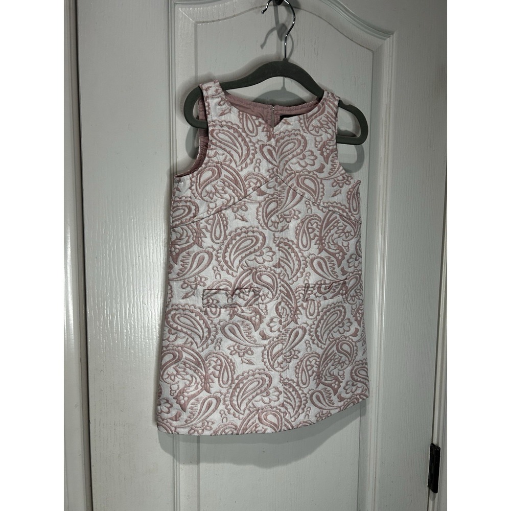 Victoria Beckham X Target Toddler Girls' Blush Floral Jacquard Shift Dress 3T